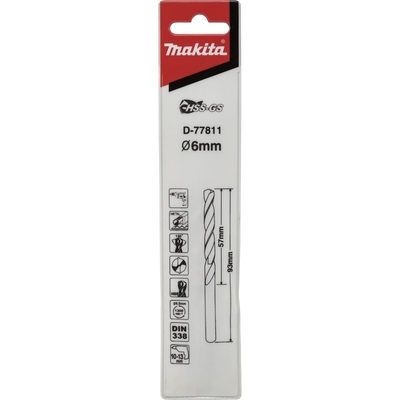 Product Τρυπάνι Makita Metallbohrer HSS-GS 6,0x93mm base image