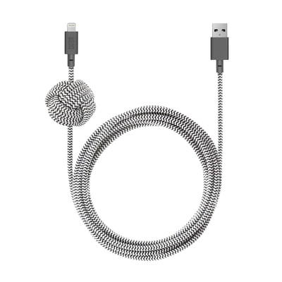 Product Καλώδιο USB Native Union Night USB-A to Lightning 3m Zebra base image