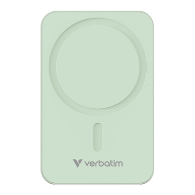 Product Powerbank Verbatim Essential magn.wirel. 5000mAh Green. 32226 base image