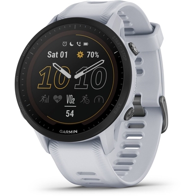 Product Smartwatch Garmin Forerunner 955 Solar Whitestone/black base image