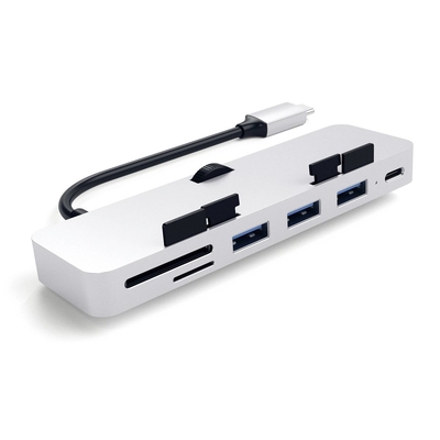 Product USB Hub Satechi Type-C Clamp Hub Pro silver base image