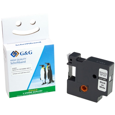 Product Ταινία Ετικετογράφου G&G 9mm x 7m sw-ws Συμβατή Dymo D1/ 40913/ S072068 base image