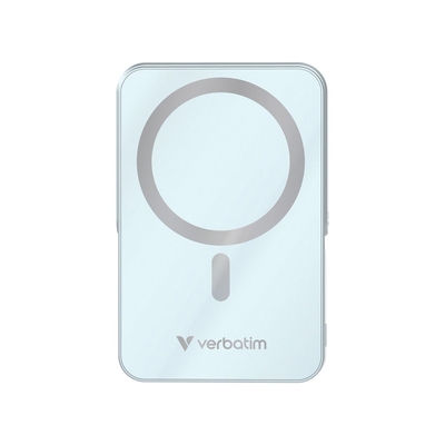 Product Powerbank Verbatim with StandBase mag.wireless 10000mA Blue 32266 base image