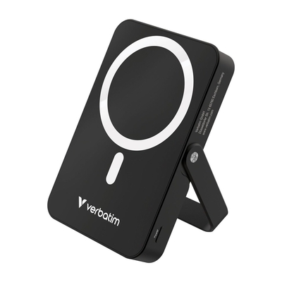 Product Powerbank Verbatim with StandBase mag.wireless 10000mA schw. 32264 base image