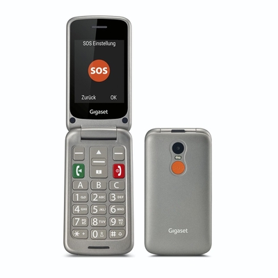 Product Κινητό Gigaset GL590 titan silver base image