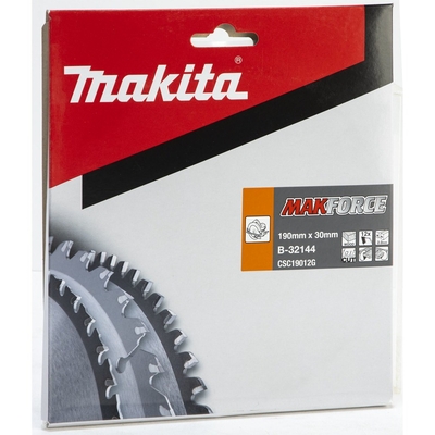 Product Δίσκος Κοπής Makita MAKFORCE 190x30x12Z base image
