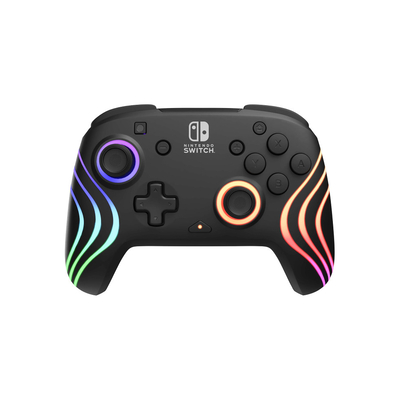 Product Gamepad PDP Afterglow Wave Wireless Controller NS Black base image