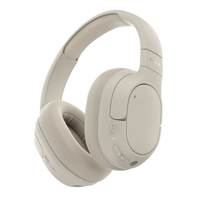 Product Headphones Belkin Soundform Isolate OverEar sand AUD008hqSA base image