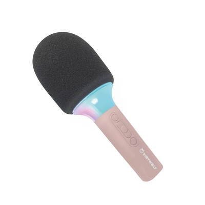 Product Karaoke Kidywolf Microphone Bluetooth with Light pink base image