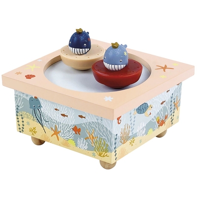 Product Μουσικό Κουτί Trousselier Dancing Whales, magnetic base image