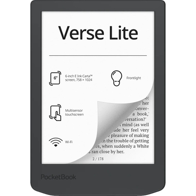 Product Ebook Reader PocketBook Verse Lite Midnight Grey base image