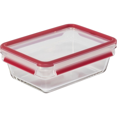 Product Δοχείο Φαγητού Emsa Clip&Close Glass 1,3 L red base image