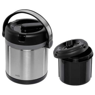 Product Θερμός Emsa Mobility container stainl. 1,2l Black / anthracite base image