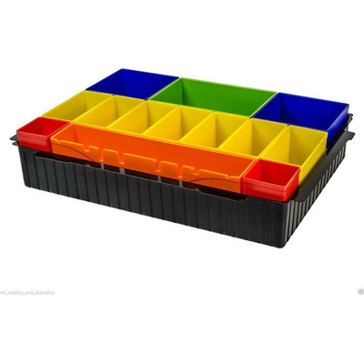 Product Αξεσουάρ Εργαλείων Makita P-83652 box insert with coloured boxes base image