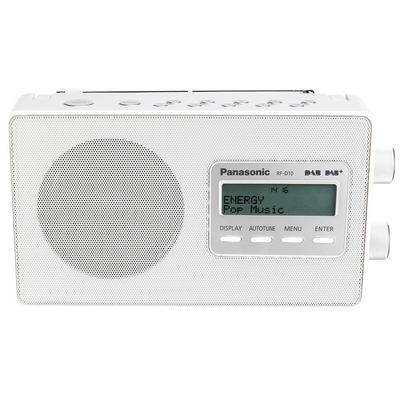 Product Φορητό Ραδιόφωνο Panasonic RF-D 10 EG-W white base image