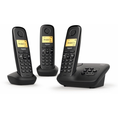 Product Ασύρματο Τηλέφωνο Gigaset A270 A Trio Black base image