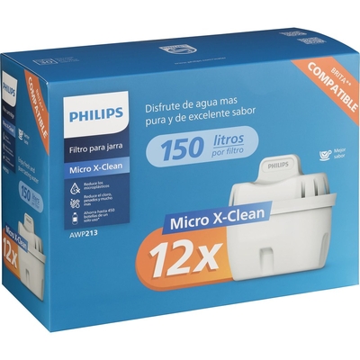 Product Ανταλλακτικά Φίλτρα Νερού Philips Micro X-clean 12-pack base image