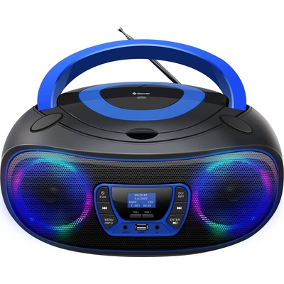 Product Φορητό Ηχοσύστημα με CD Denver TDB-212BU blue base image