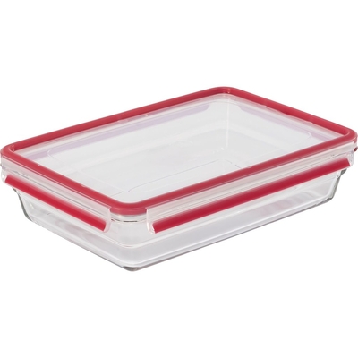 Product Δοχείο Φαγητού Emsa Clip&Close Glass 3 L red base image