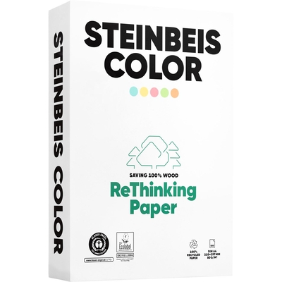 Product Χαρτιά Εκτύπωσης Steinbeis Magic Colour yellow Recyclingpapier A4 80 g 500 Bl. base image