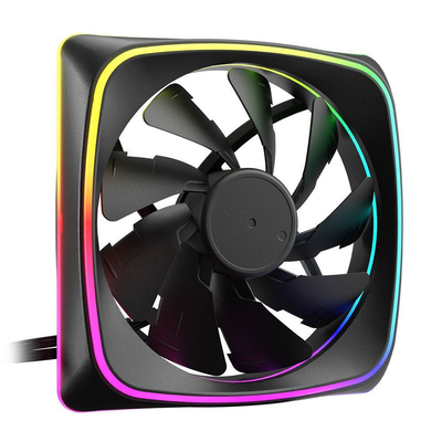 Product Case Fan 12cm Sharkoon 120*120*25 SHARK Lights PWM RGB Black base image