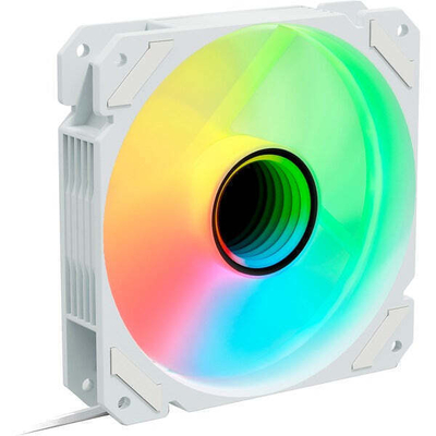 Product Case Fan 12cm Sharkoon 120*120*25 SHARK Mirror PWM RGB White base image