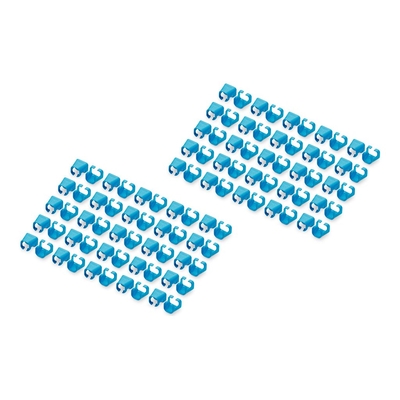 Product Clips Καλωδίων Digitus Farbclips for RJ45 100 pieces Blue base image