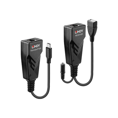 Product Extender Lindy 100m USB 2.0 Typ C Cat.6 base image