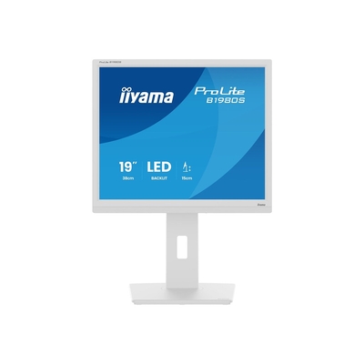 Product Monitor 19" Iiyama B1980S-W1 5:4 HDMI+DP White base image