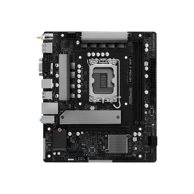 Product Motherboard ASRock H810M-X WiFi 1851 mATX HDMI/DP DDR5 base image