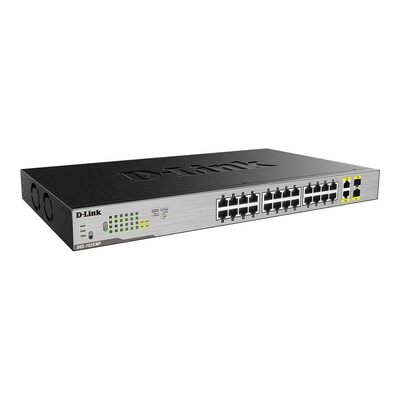 Product Network Switch 280mm D-Link DGS-1026MP 24*GE base image