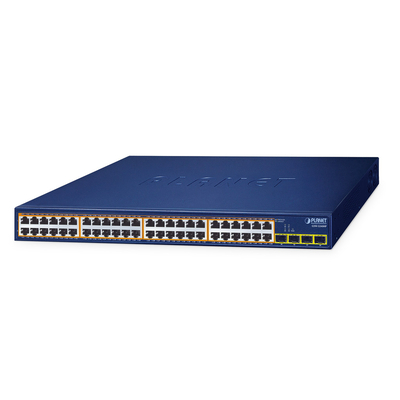Product Network Switch Planet 48-Port PoE + 4-Port SFP GSW-5240HP base image