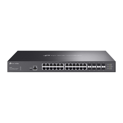 Product Network Switch TP-Link Omada 24x GE SX3832 10GBASE-T L2+ Managed base image
