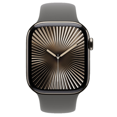 Product Smartwatch Apple Watch 10 Cell. 42mm Natural Titanium (Stone Grey) S/M base image
