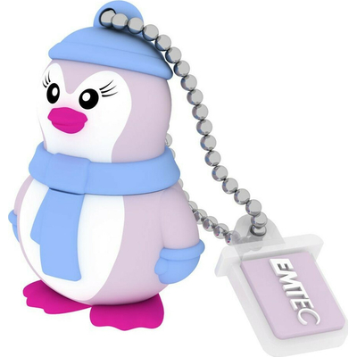 Product USB Flash 16GB Emtec USB2.0 M336 Lady Penguin base image