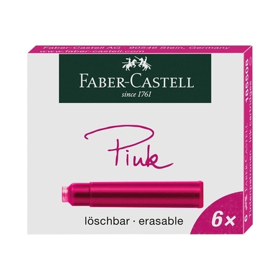 Product Ανταλλακτικό Μελάνι Faber-Castell Standard pink 6 Pack 10pcs base image