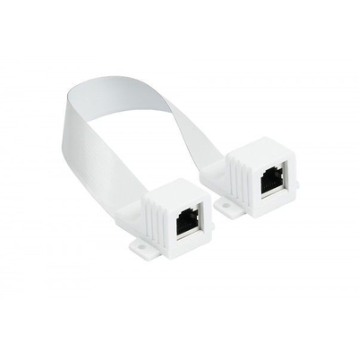 Product Αντάπτορας Δικτύου Goodconnections RJ45 window feedthrough White 25cm base image