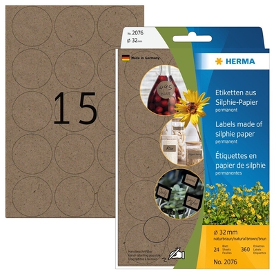 Product Αυτοκόλλητες Ετικέτες Herma Office Multi -purpose Silphie 32mm base image