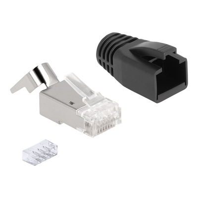 Product Βύσματα Δικτύου Delock RJ45 Modular Plug Cat.6A, Cat.7 25er Set base image