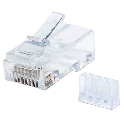 Product Βύσματα Δικτύου Intellinet ModularPlug RJ45 Cat6 UTP 3-Punkt 90 STk. base image