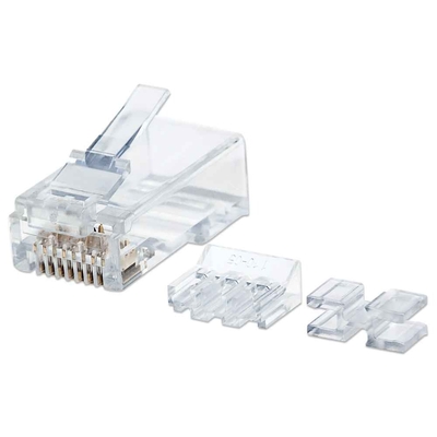 Product Βύσματα Δικτύου Intellinet ModularPlug RJ45 Cat6A UTP 3-Punkt 80 Stk. base image