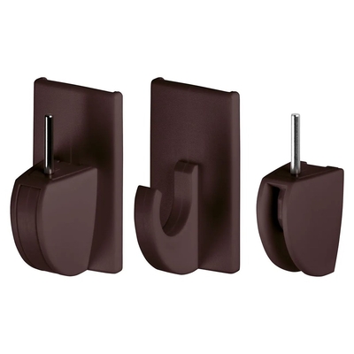 Product Γαντζάκια Tesa Powerstrips Vario curtain hooks brown base image