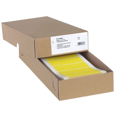 Product Ετικέτες Herma computer labels Yellow 88.9x35.7 mm paper 2000 pcs. base image