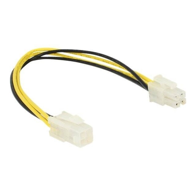 Product Καλώδιο Delock P4 4pol -> P4 4pol M/F 0.30m base image