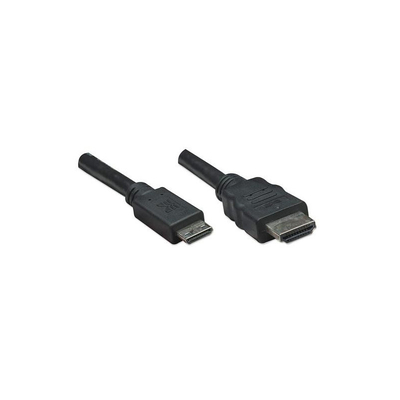 Product Καλώδιο HDMI Manhattan High Speed Mini A -> A M/M 1.80m sw base image