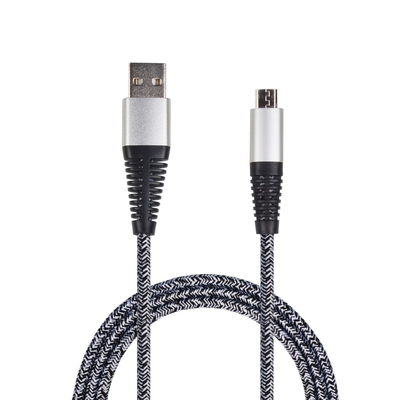 Product Καλώδιο USB 2GO charging/Data USB-A - Micro-USB 1m Nylon Silver base image