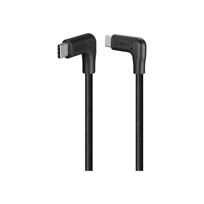Product Καλώδιο USB Lindy 1.5m USB 3.2 Typ C 2 x 90 Grad angled base image