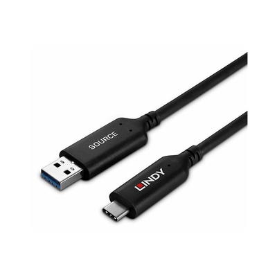 Product Καλώδιο USB Lindy 10m USB 3.2 Gen 1 Type A to C Hybrid base image