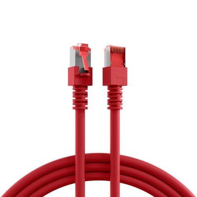 Product Καλώδιο Δικτύου EFB RJ45 S/FTP, Cat.6, LSZH, 3m, Red base image