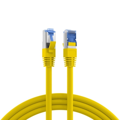 Product Καλώδιο Δικτύου EFB RJ45 S/FTP,Cat.6A,Cat7 TPE superflex,2m,Yellow base image